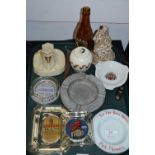 Collection of Pub Ashtrays etc.