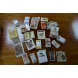 Box Containing Cigarette Cards and Tea Cards
