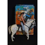 Lone Ranger and Silver by Marx Toys