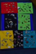 Collection of Costume Jewellery Brooches