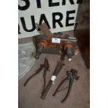Wooden Moulding Plane and Other Vintage Tools