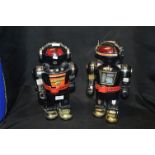 Pair of Robotron RT2 Toy Robots