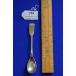 Silver Teaspoon - Duty Mark London 1814, approx 13g