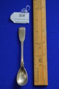 Silver Teaspoon - Duty Mark London 1814, approx 13g