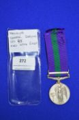 Malaya General Service George Vi King's African Rifles Medal