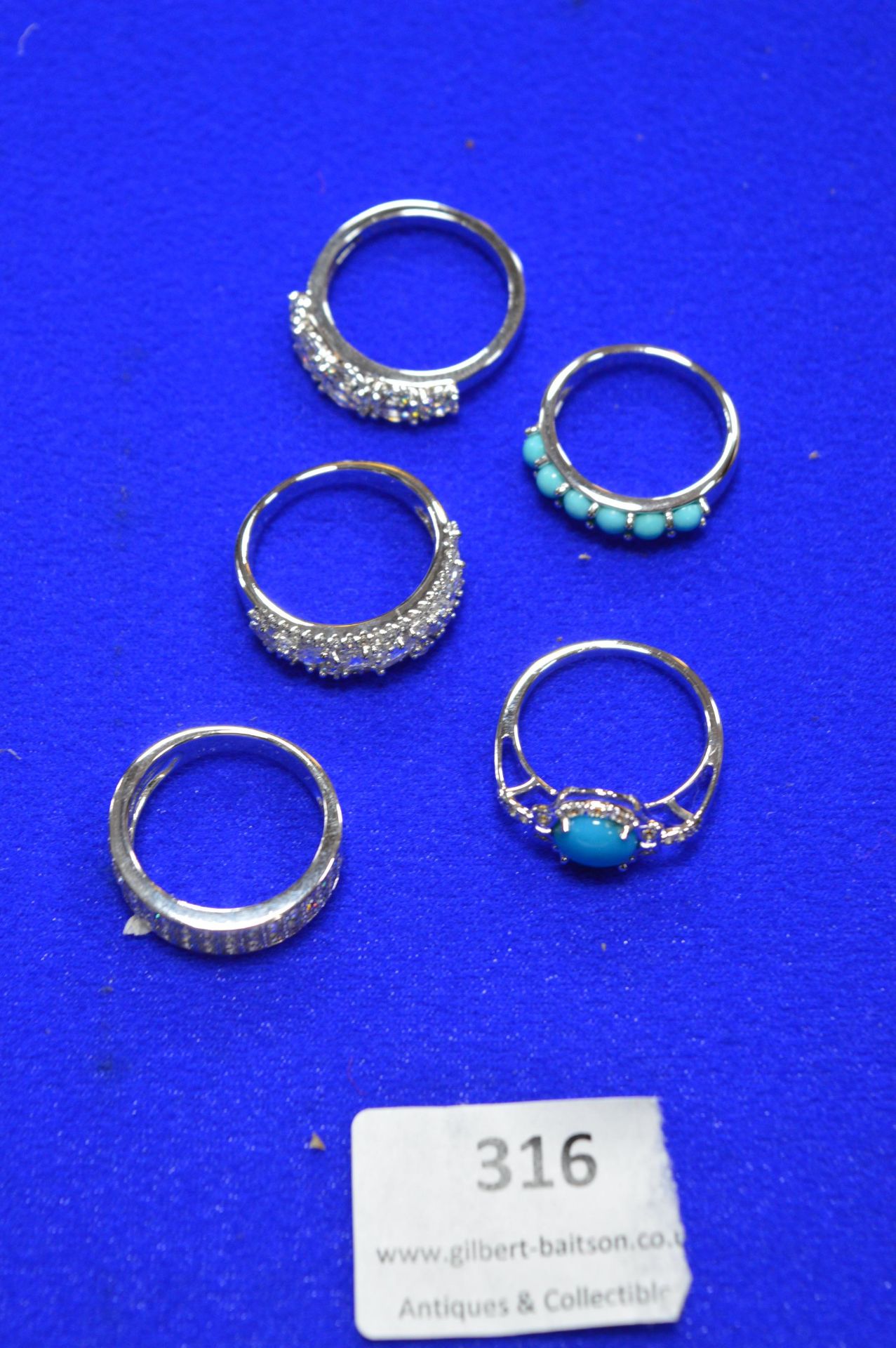 Five Silver Rings