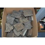 Quantity of Victorian Hand Carved Wooden Printing Blocks