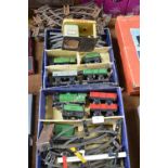 Two Boxed Hornby O Gauge M0 Goods Set Plus Track, etc.