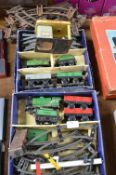 Two Boxed Hornby O Gauge M0 Goods Set Plus Track, etc.