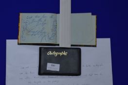 Two Autograph Albums Including Beatles