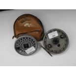 Rapidex Aluminium Fly Reel by Young & Sons Redditch with Case and One Other