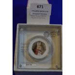 Royal Mint Beatrix Potter Flopsy Bunny 2018 50p Silver Proof Coin