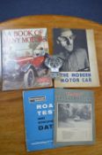 Motoring Books Including Pop-up Motoring Car Book and a Membership Badge