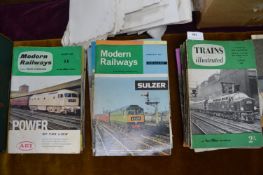 1960's Railway Magazines; Modern Railways and Trains Illustrated