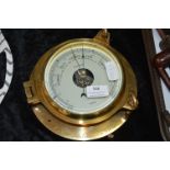 Brass Barometer by Nauticalia