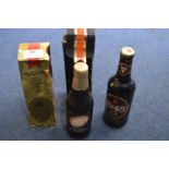 Three Bottles of VIntage Beer; North Country Brew, Celebration Ale, etc.