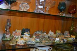 Collection of Small Miniature Cottages