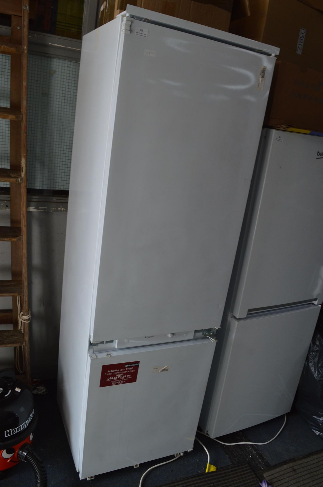 Integral Upright Fridge Freezer