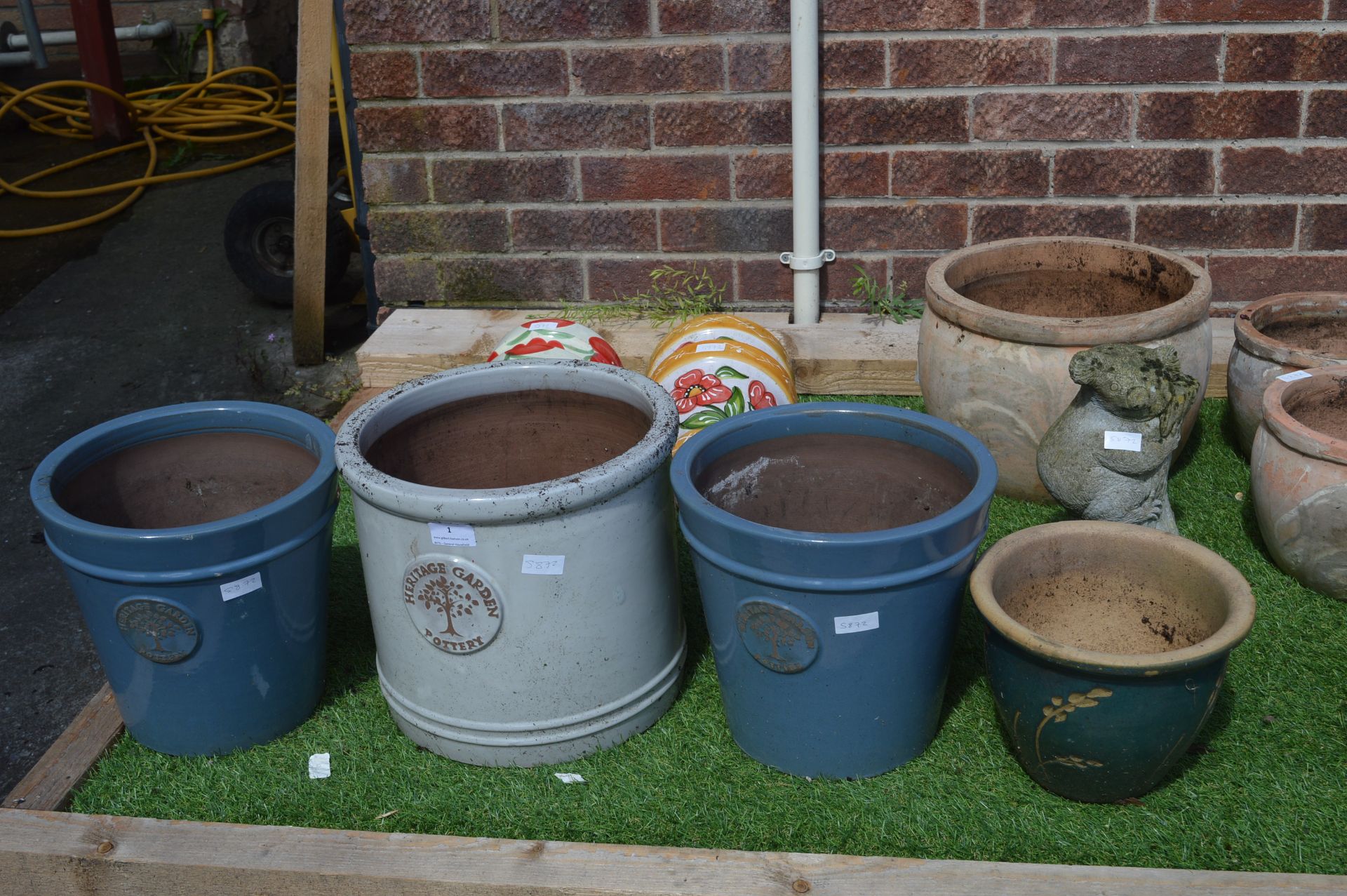 Four Garden Planters