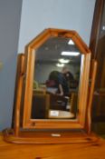 Pine Framed Dressing Table Mirror