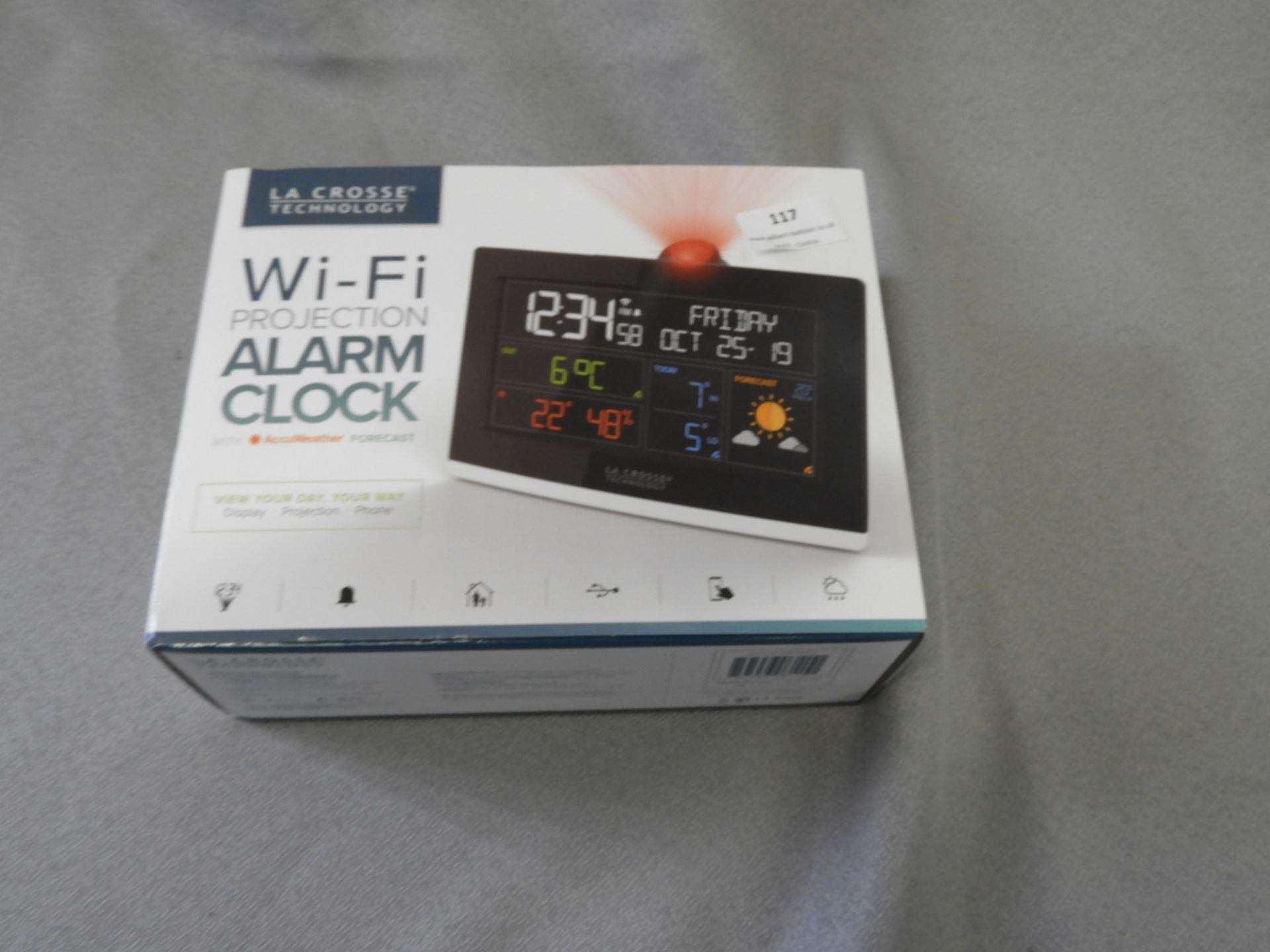 *Lacrosse Projection Alarm Clock