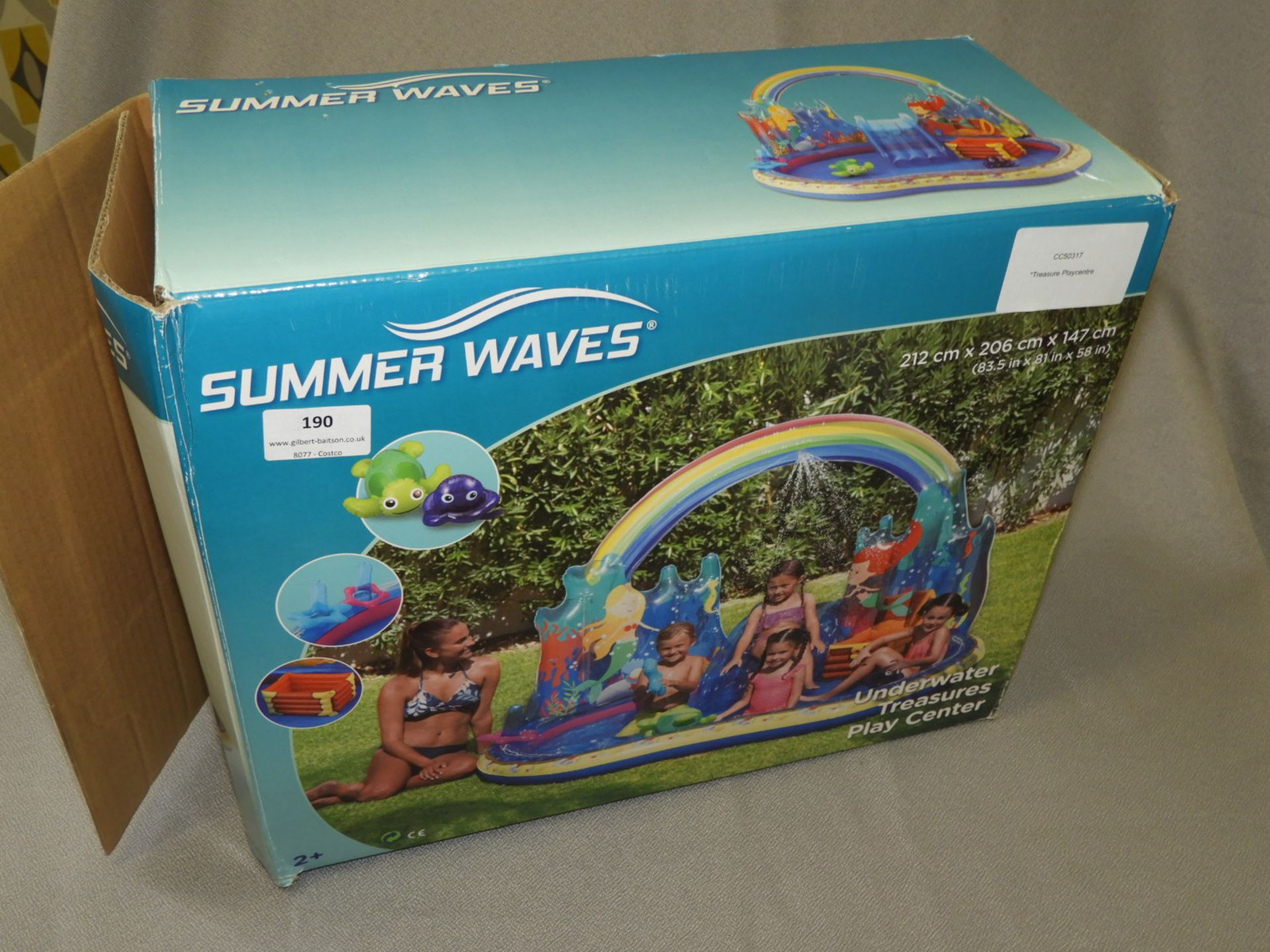 *Summer Wave Inflatable Treasure Playcentre