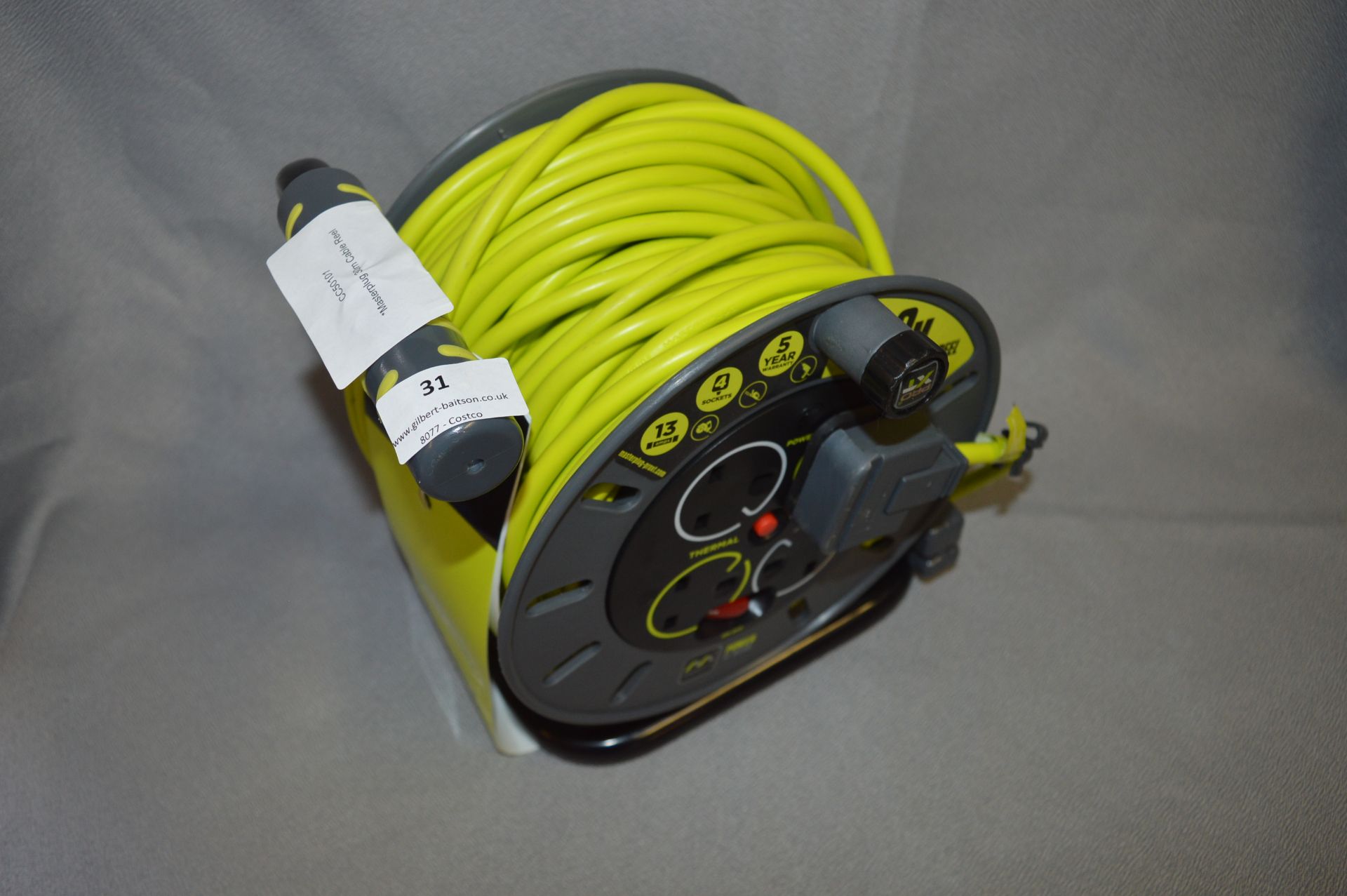 *Masterplug 30m Cable Reel