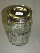 *Mason Glass Storage Jar