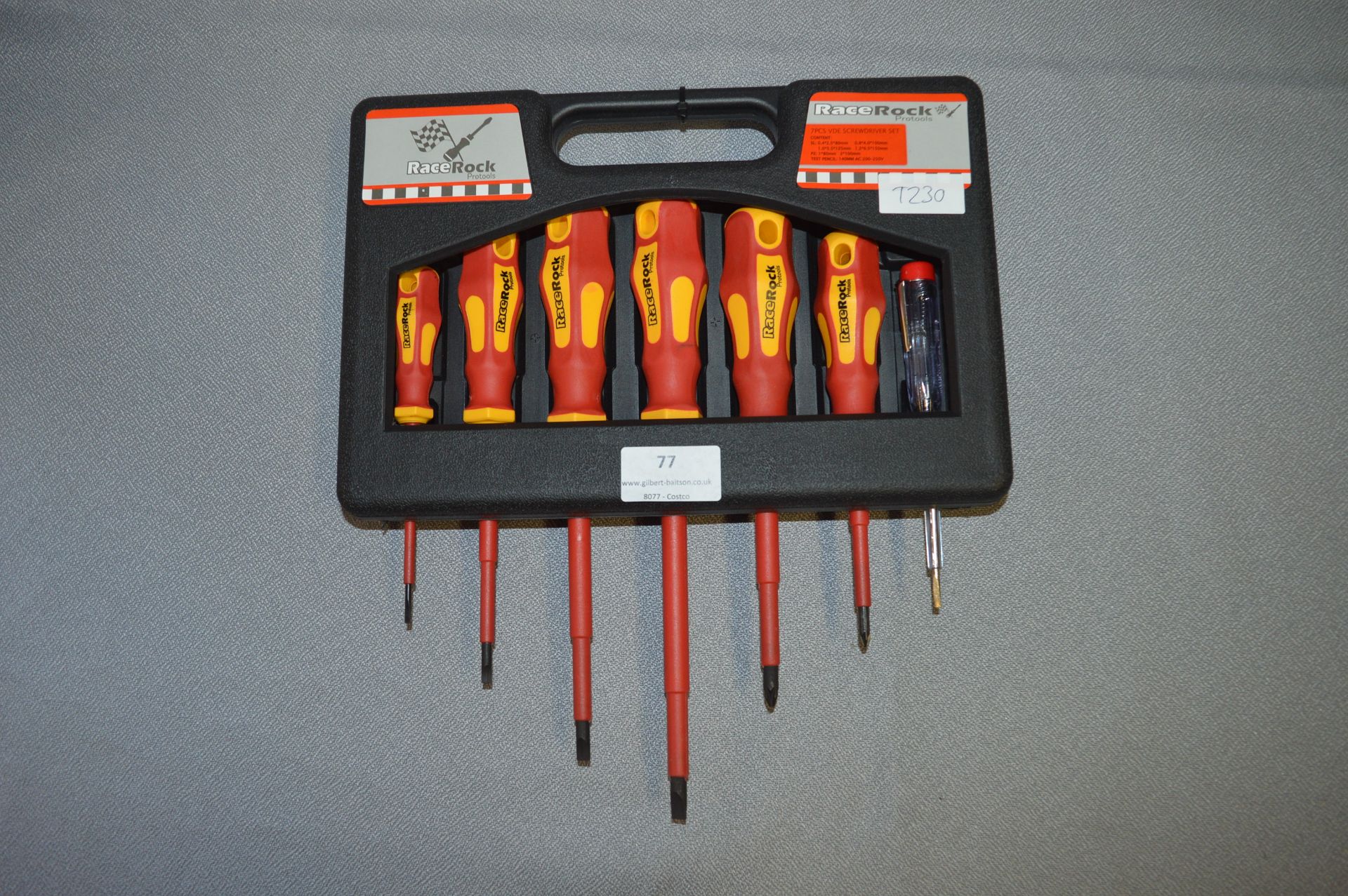 Race Rock 7pce Screwdriver Set