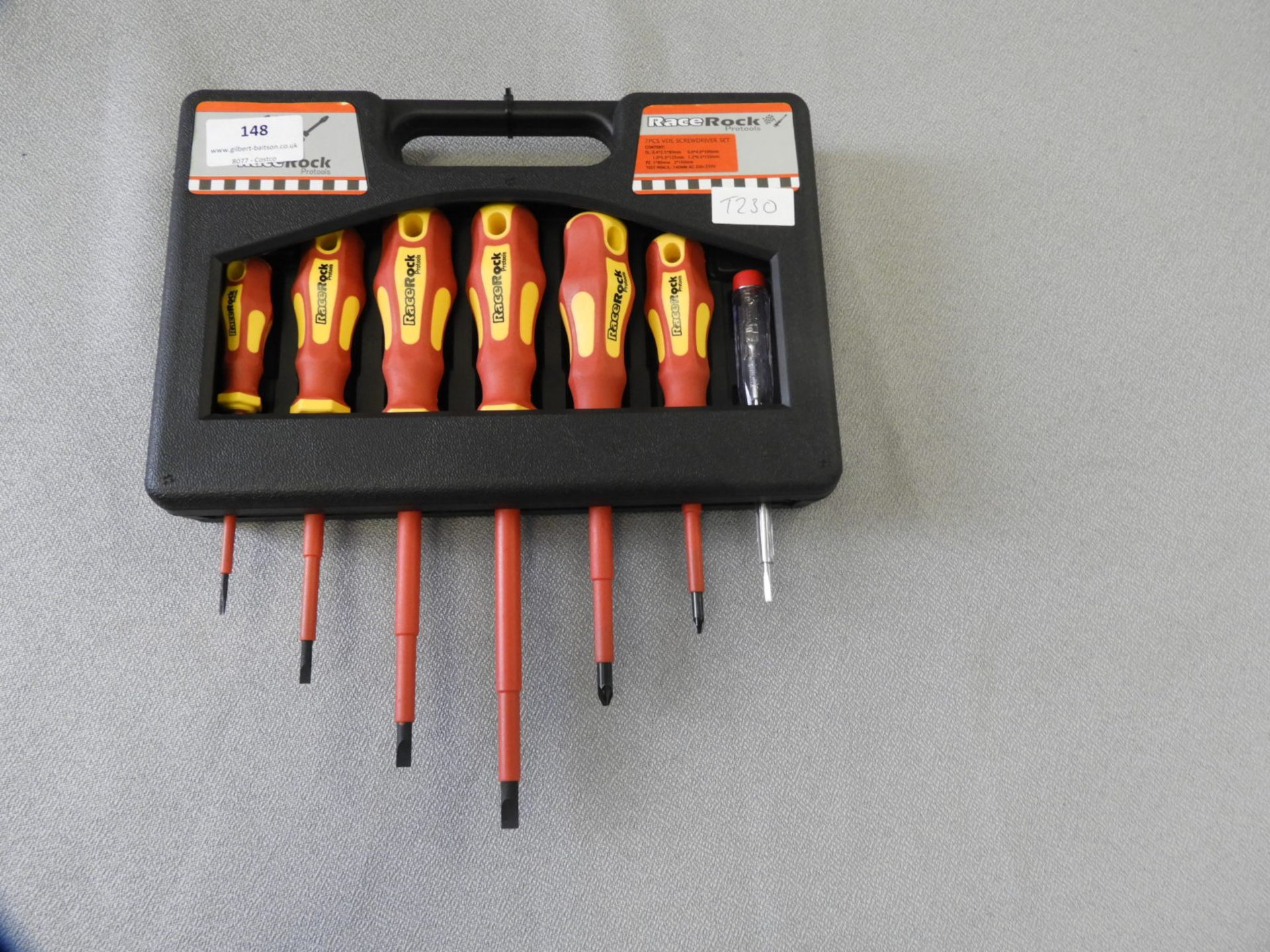 Race Rock 7pce Screwdriver Set