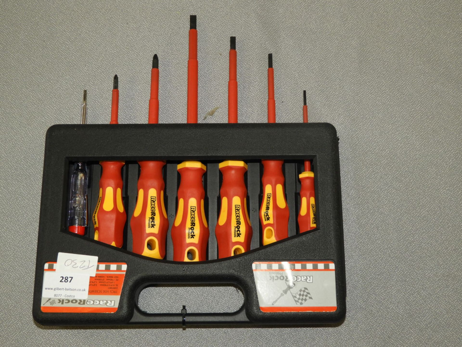 Race Rock 7pce Screwdriver Set