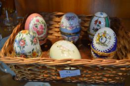 Basket of Decorative Eggs