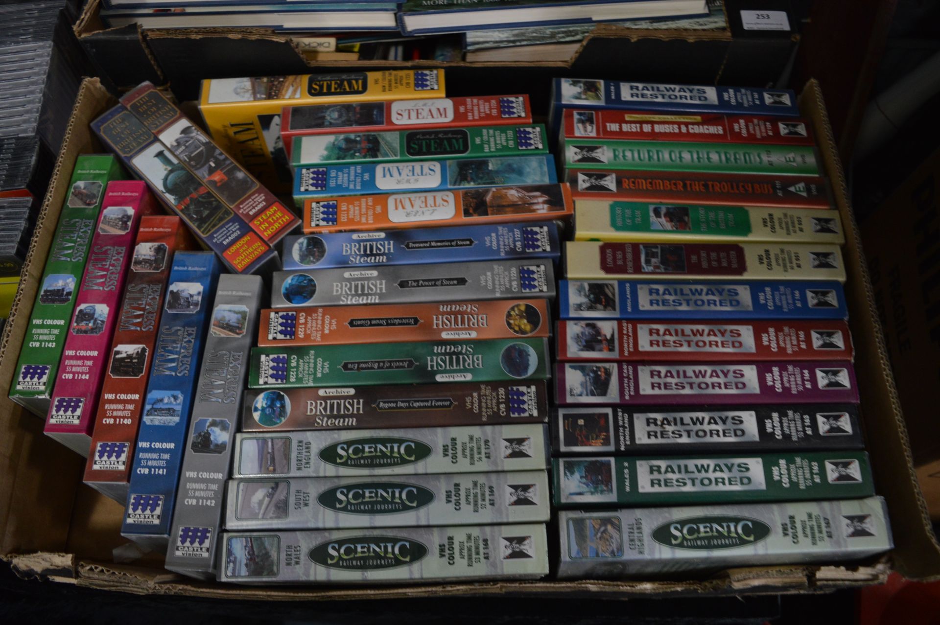 Box of Railway Videos