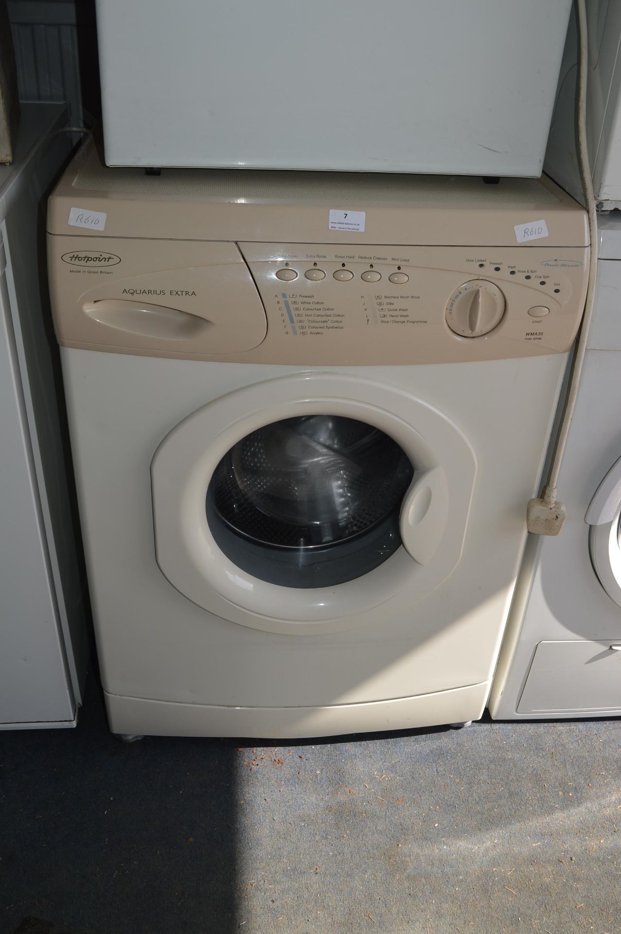 Hotpoint Aquarius Extra Washing Machine