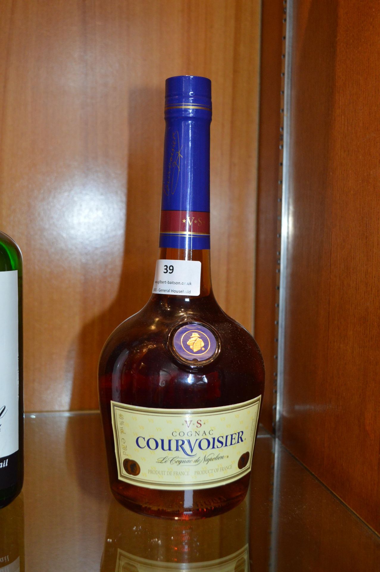 Bottle of Courvoisier V.S. Cognac