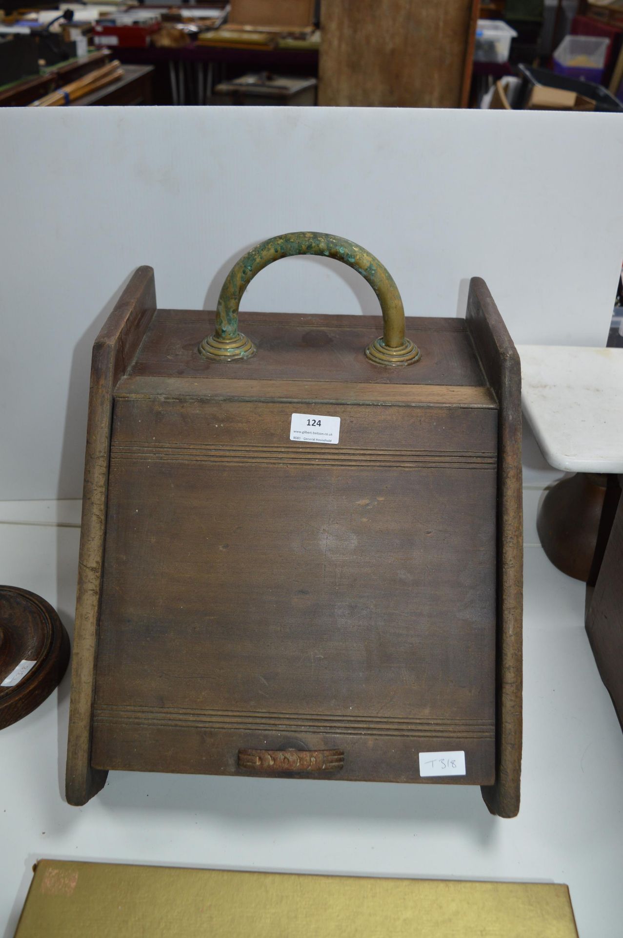 Wooden Coal Box