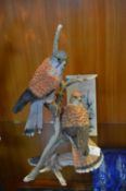 Country Artist Figure of Kestrels