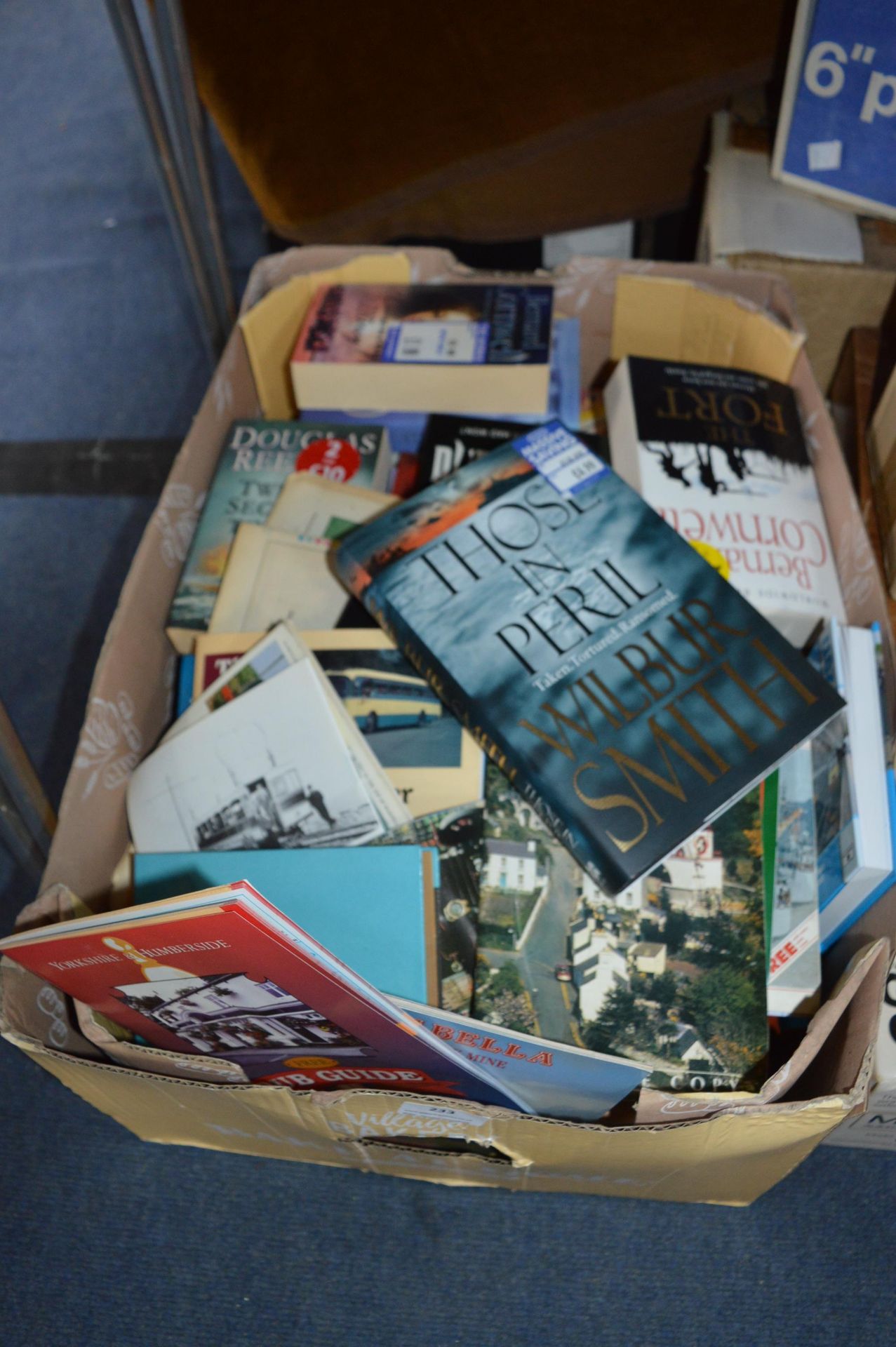 Box of Paperback Books