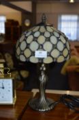 Tiffany Style Lead Glass Table Lamp