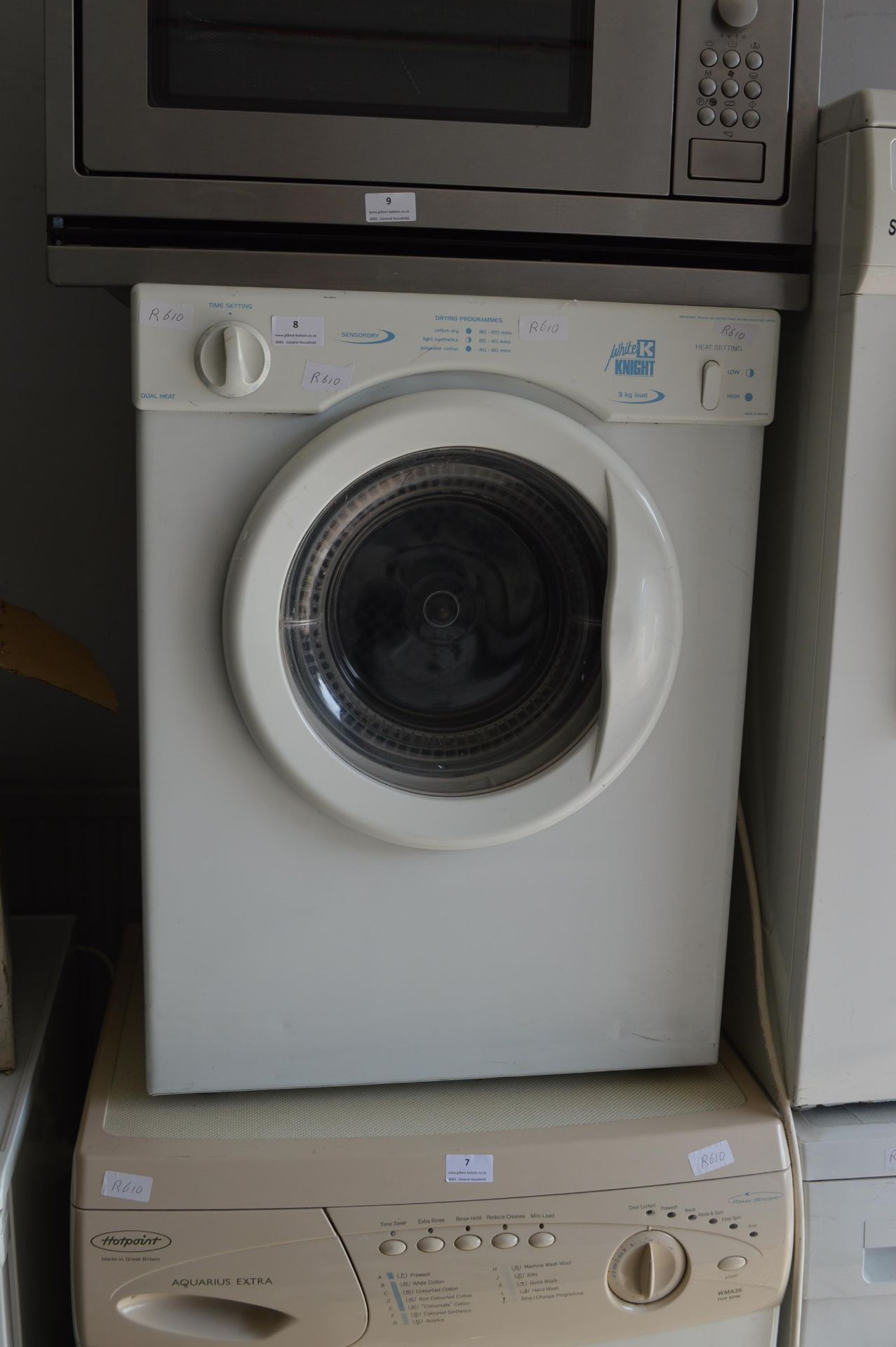 White Knight Mini 3kg Tumble Dryer