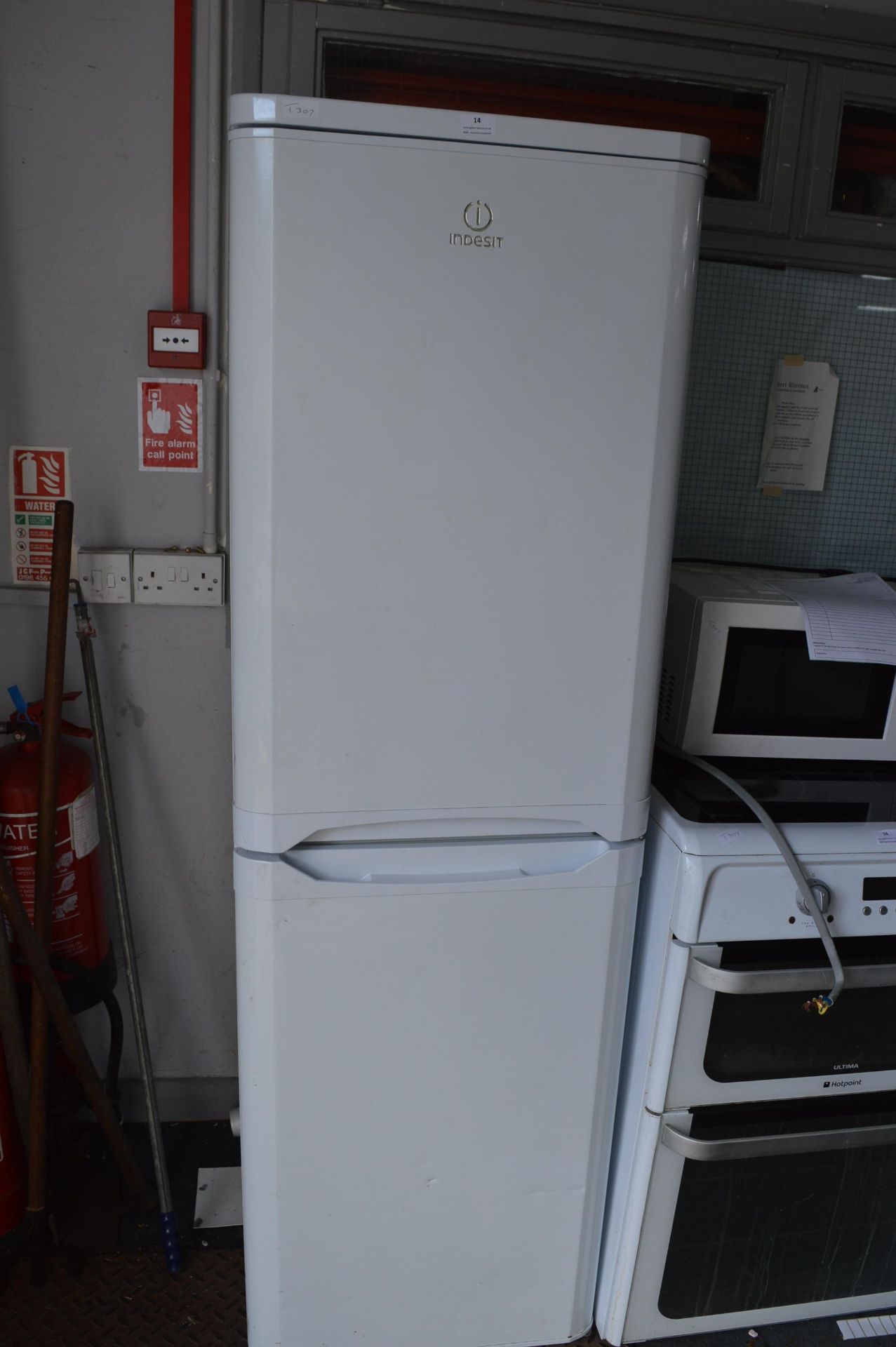 *Indesit Upright Fridge Freezer