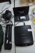 Philips Portable CD Player, Nintendo DS, etc.