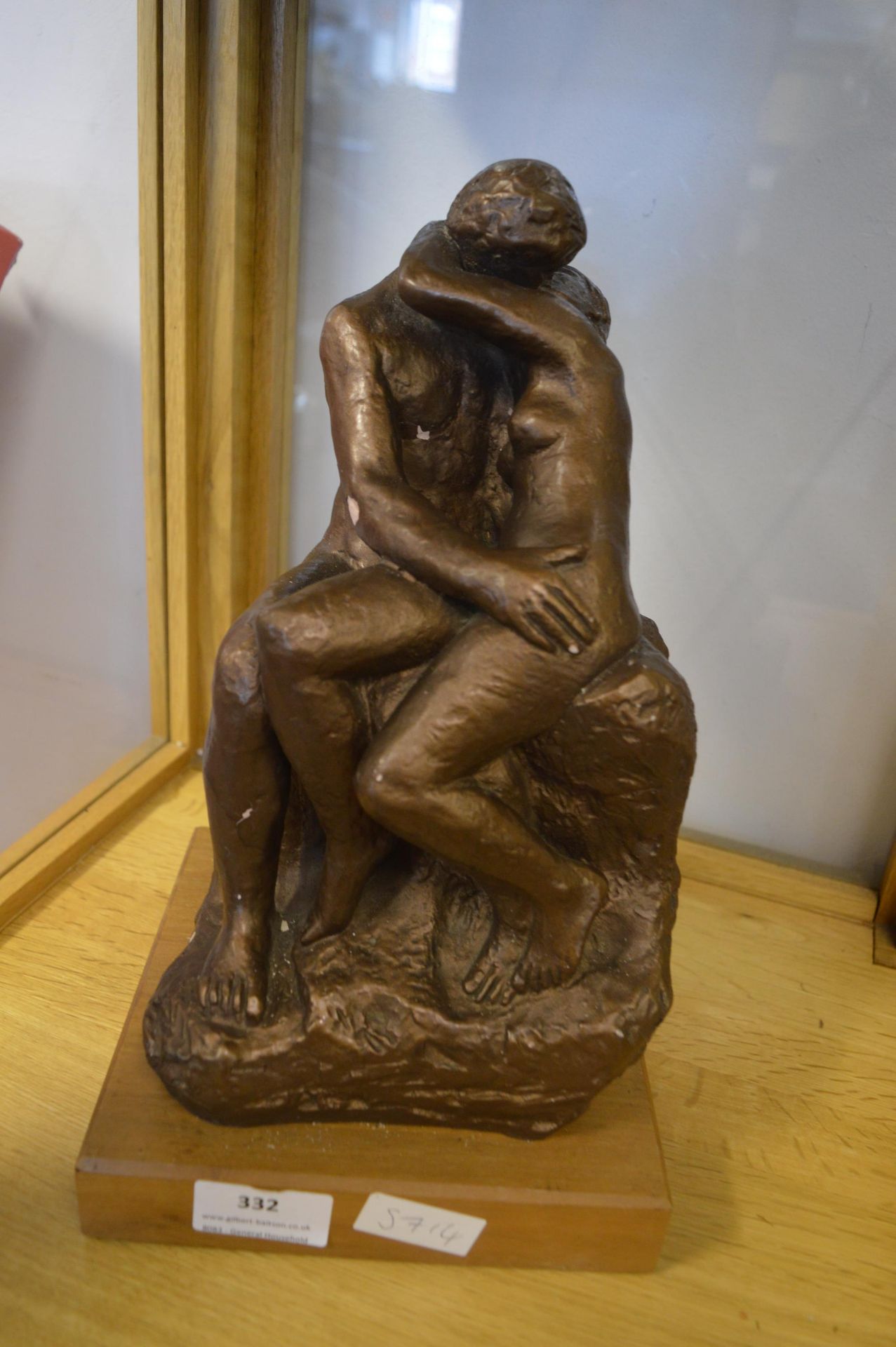 Statuette of The Kiss