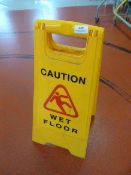 *Wet Floor Warning Sign