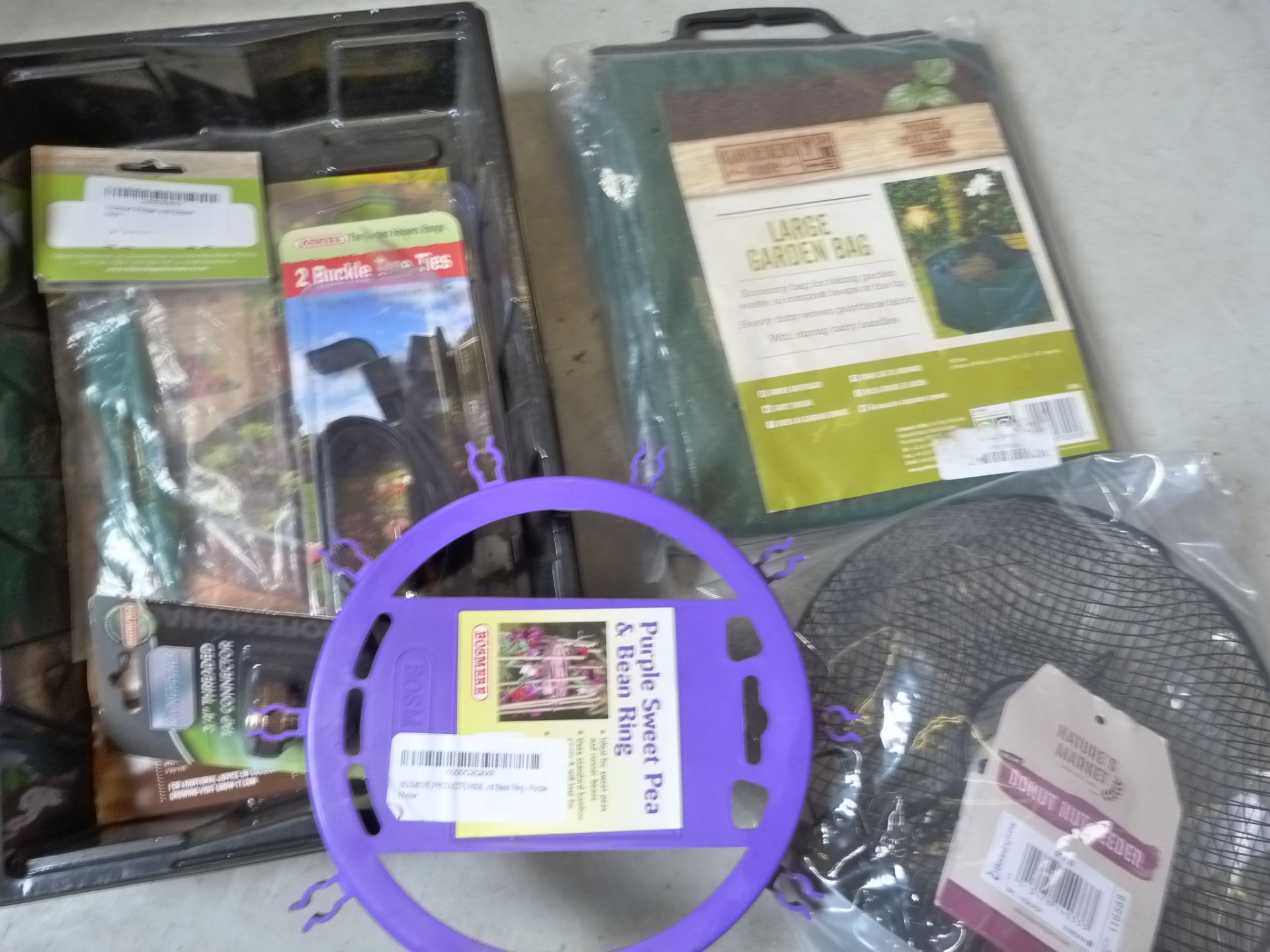 *Seed Trays, Garden Bag, Nut Feeder, etc.