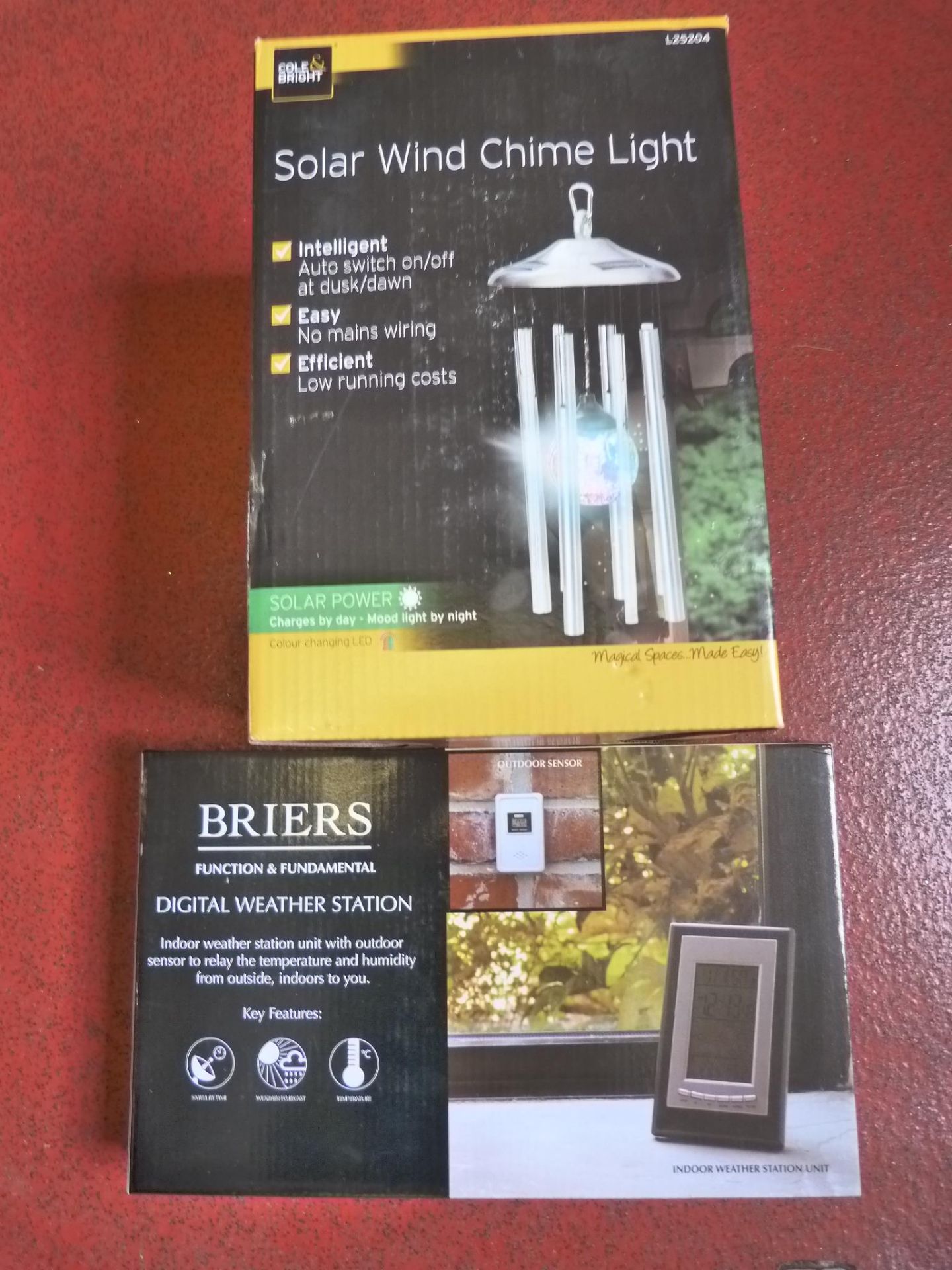 *Solar Wind Chime and a Digital Weather Station