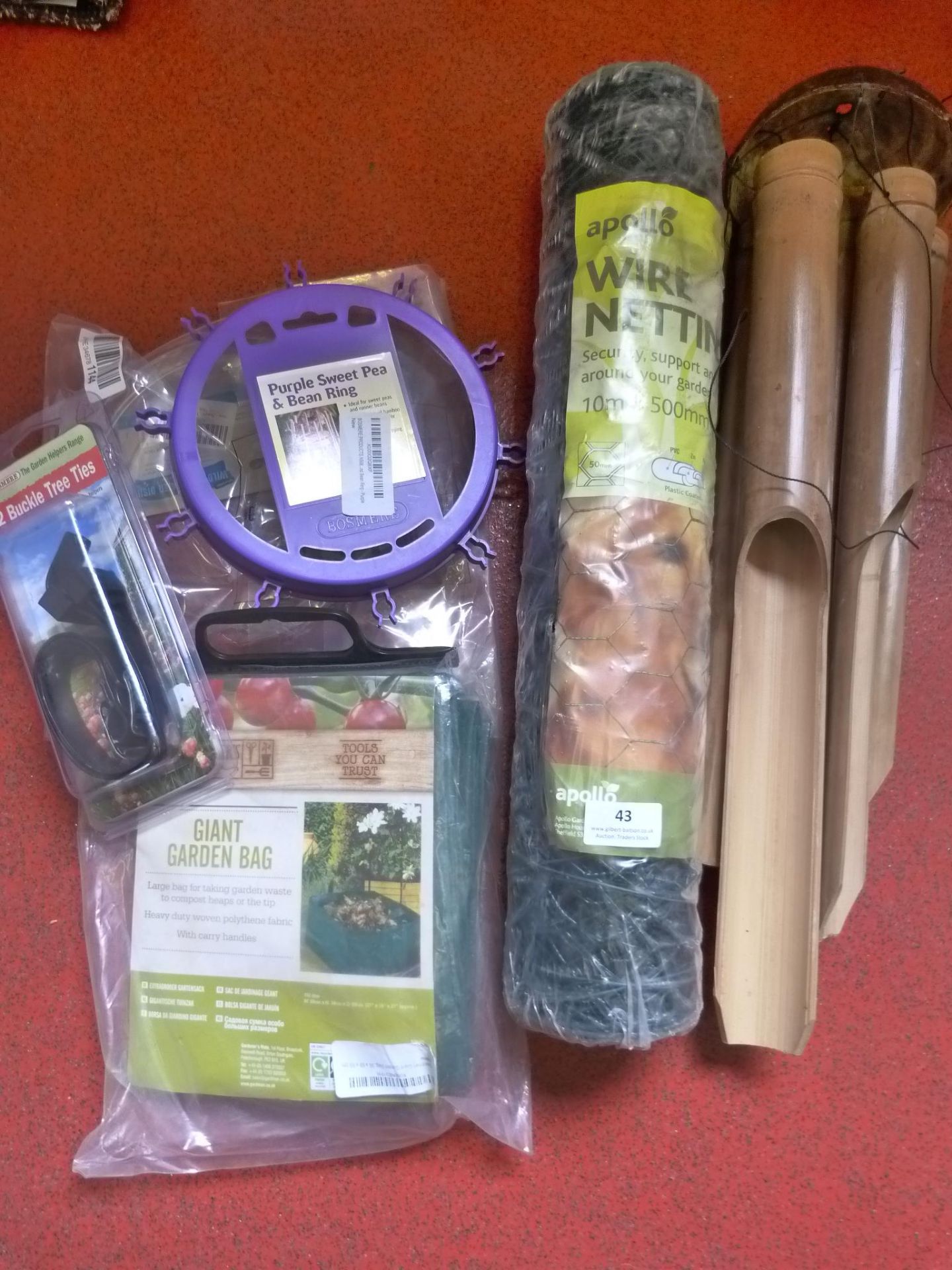 *Garden Accessories Including Wire Netting, Wind C