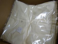 *43 Ivory Chair Covers (20x Brocade & 23x Polycott