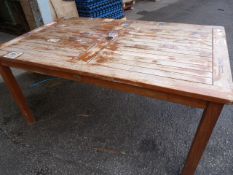 *Wooden Pub Table 150x90x77