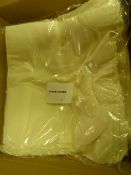 *72 Ivory Chair Covers